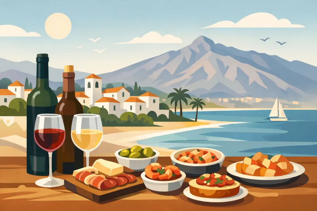 Local Wines with Tapas in Marbella
