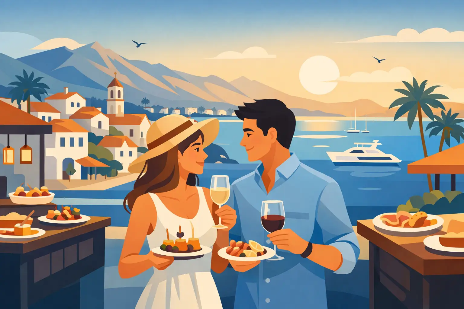 Why a Food Tour for Couples Works in Marbella