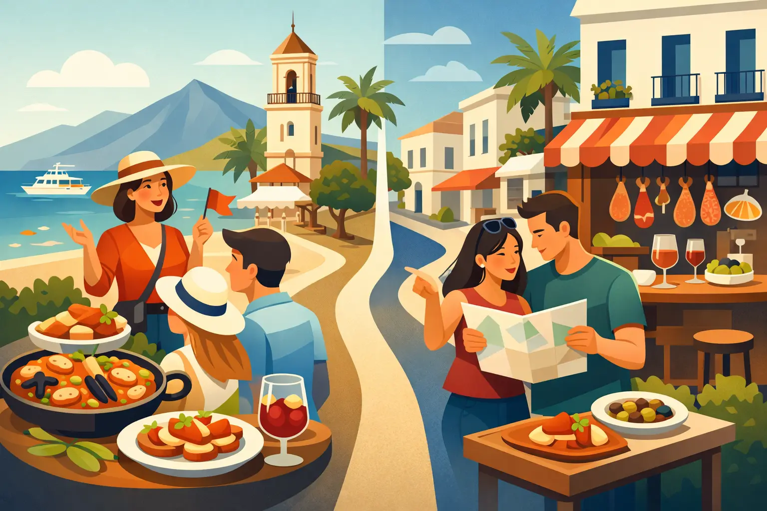 Guided Tour vs Self Guided: Marbella Food Choice