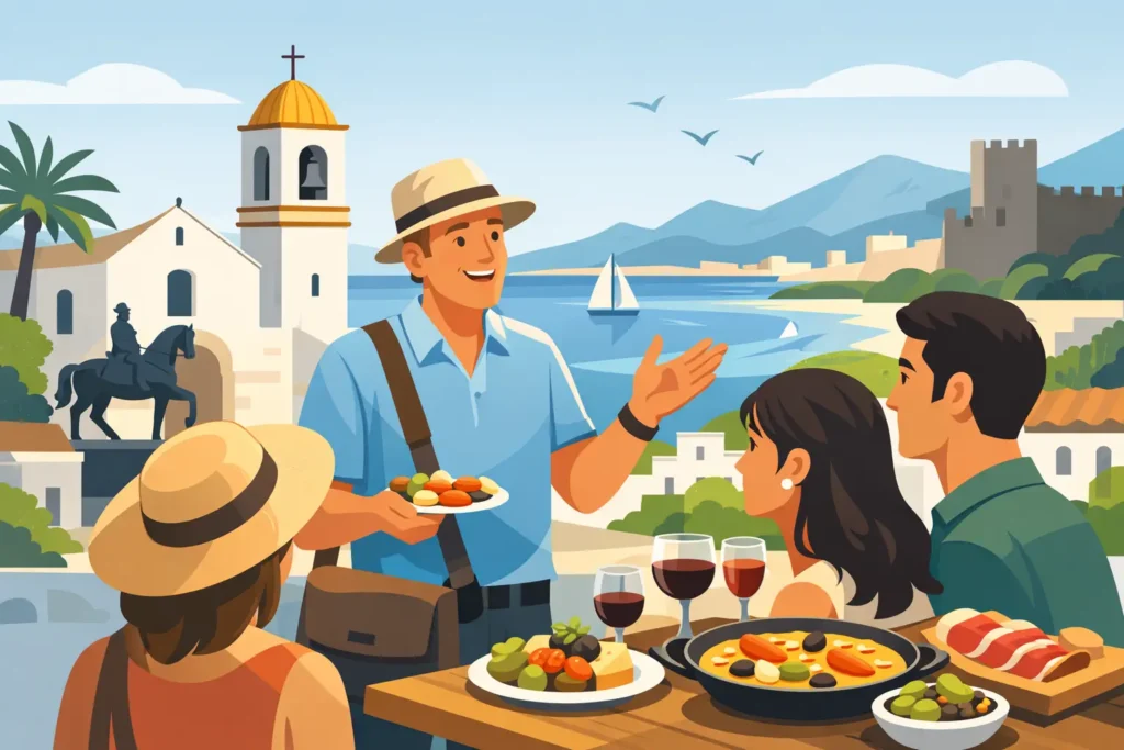 How Michel Shares Marbella History on Food Tours