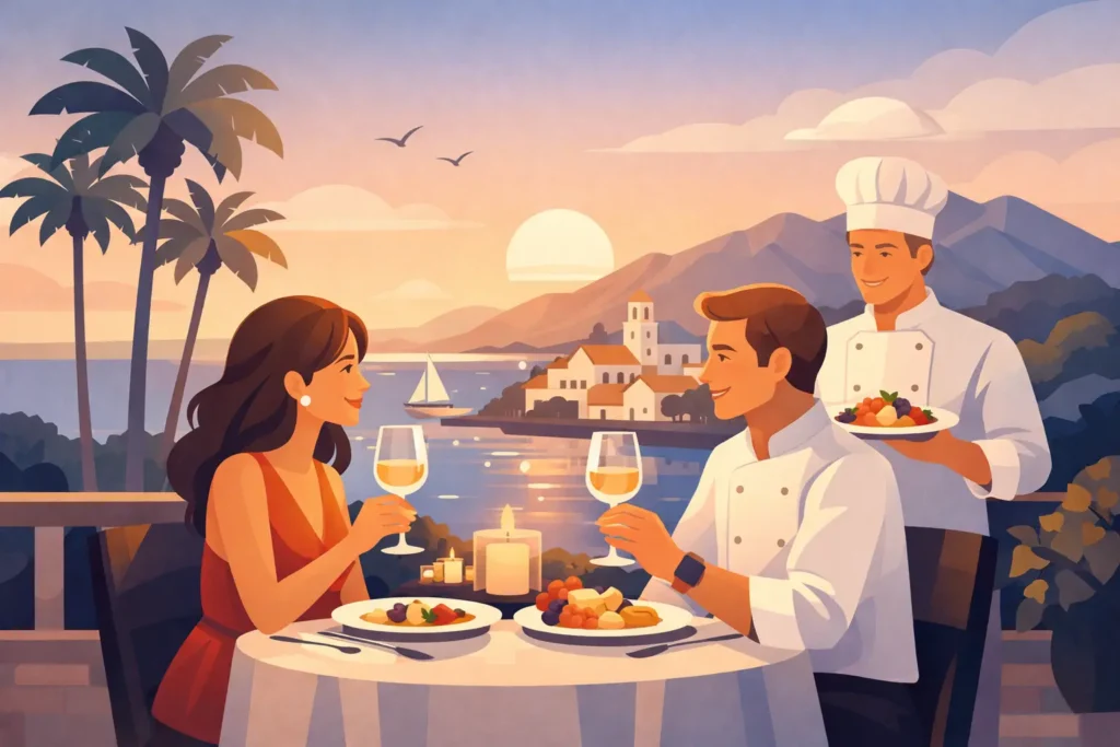 Romantic Food Experience in Marbella with Michel