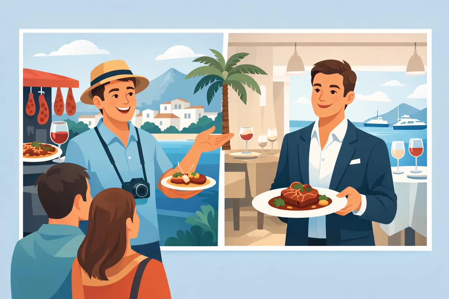 Food Tour or Restaurant? Meet Michel in Marbella