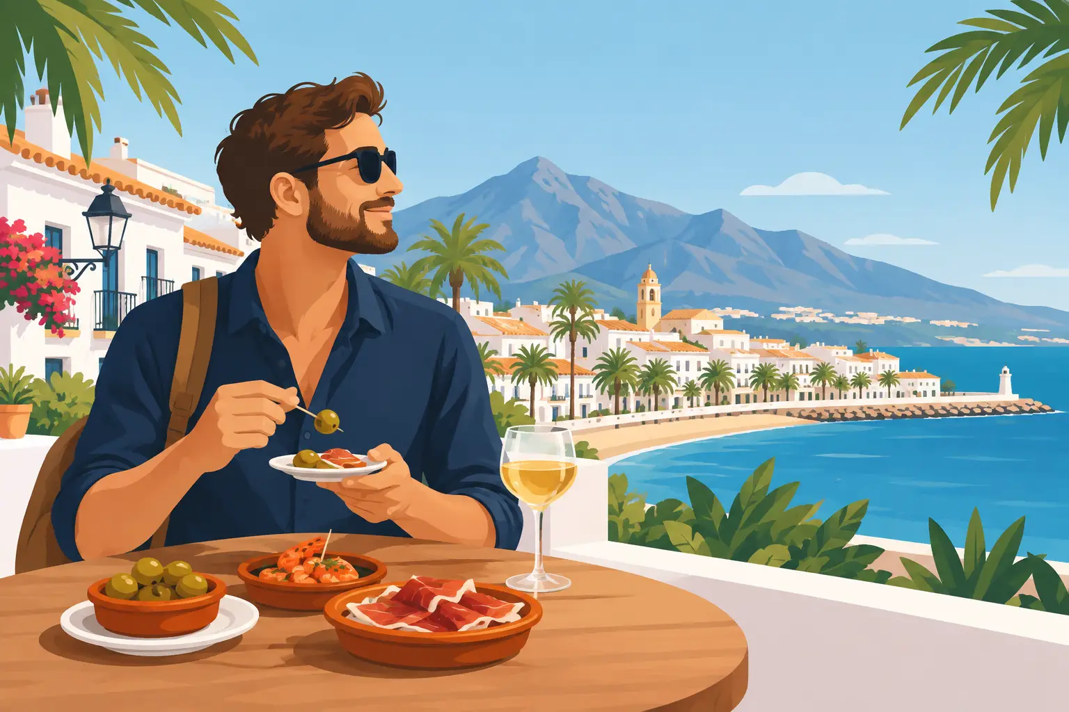 Self Guided Tapas Route with Michel in Marbella