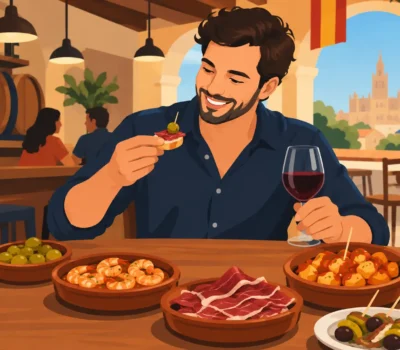 Order Tapas at Spanish Taverns with Michel